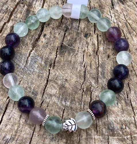 Bracelet en fluorite