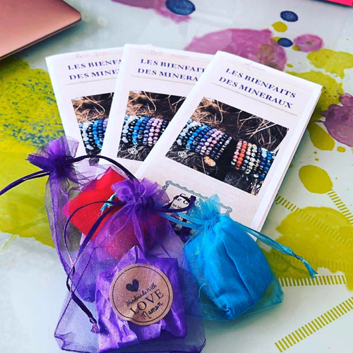 Sacs de bijoux en pierres naturelles